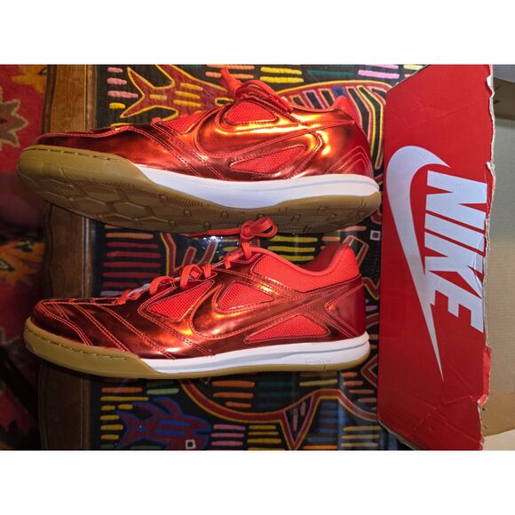 Nike Gato LV8 Metallic Crimson Indoor Soccer Futsal Shoes Mens 11 IB3566-600 main image 8